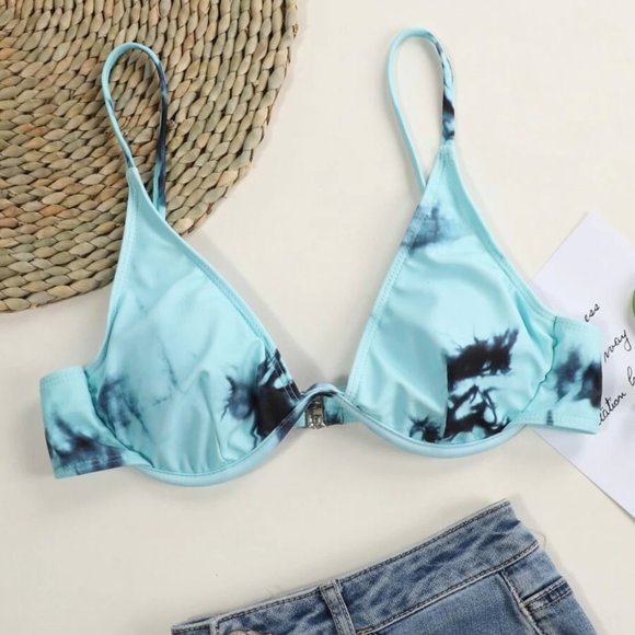 Tie Dye Underwire Bikini Top - FWP - Picture 1 of 5